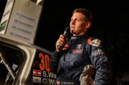 Rallye Český Krumlov: Rakouský soutěžák Simon Wagner